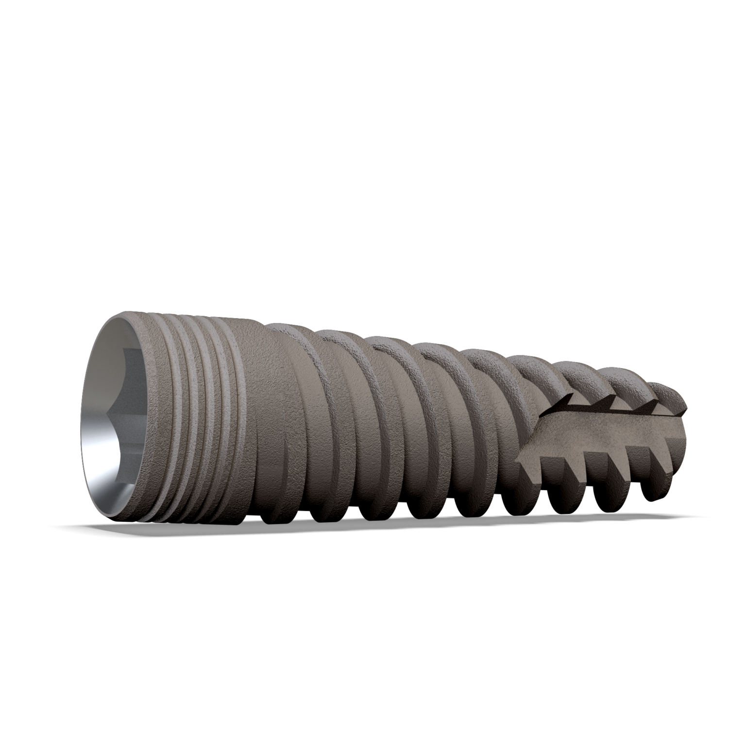 Differences in titanium types of dental implants